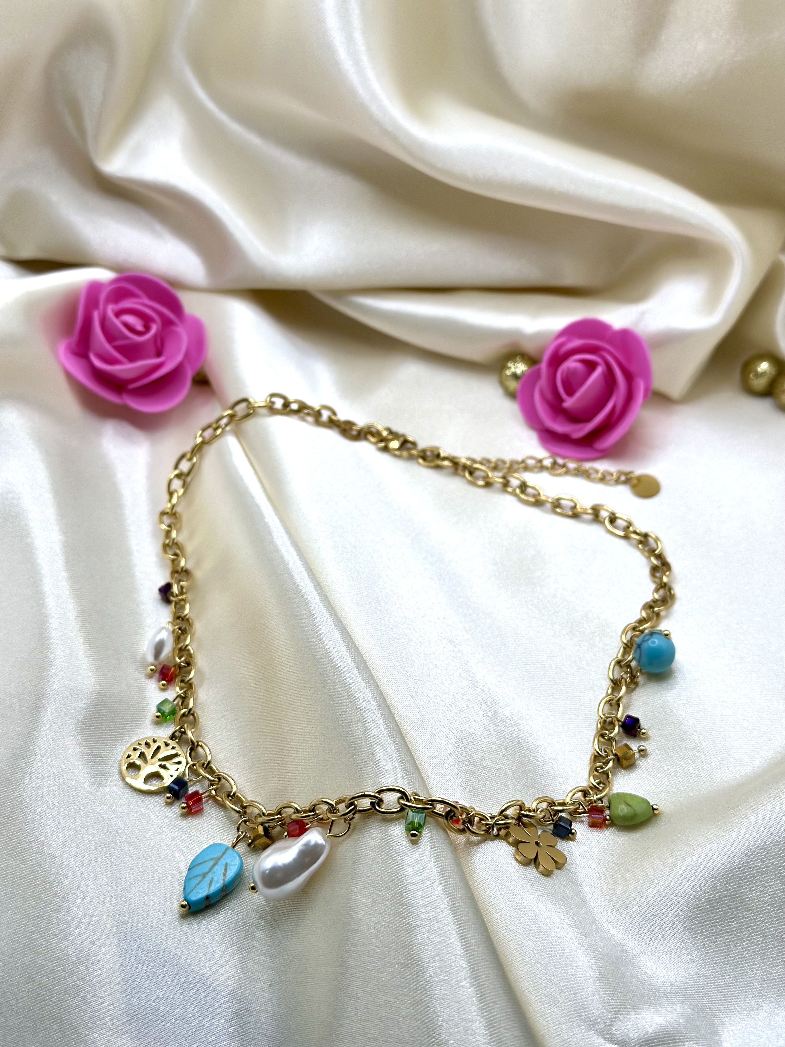 Collier blue sensation