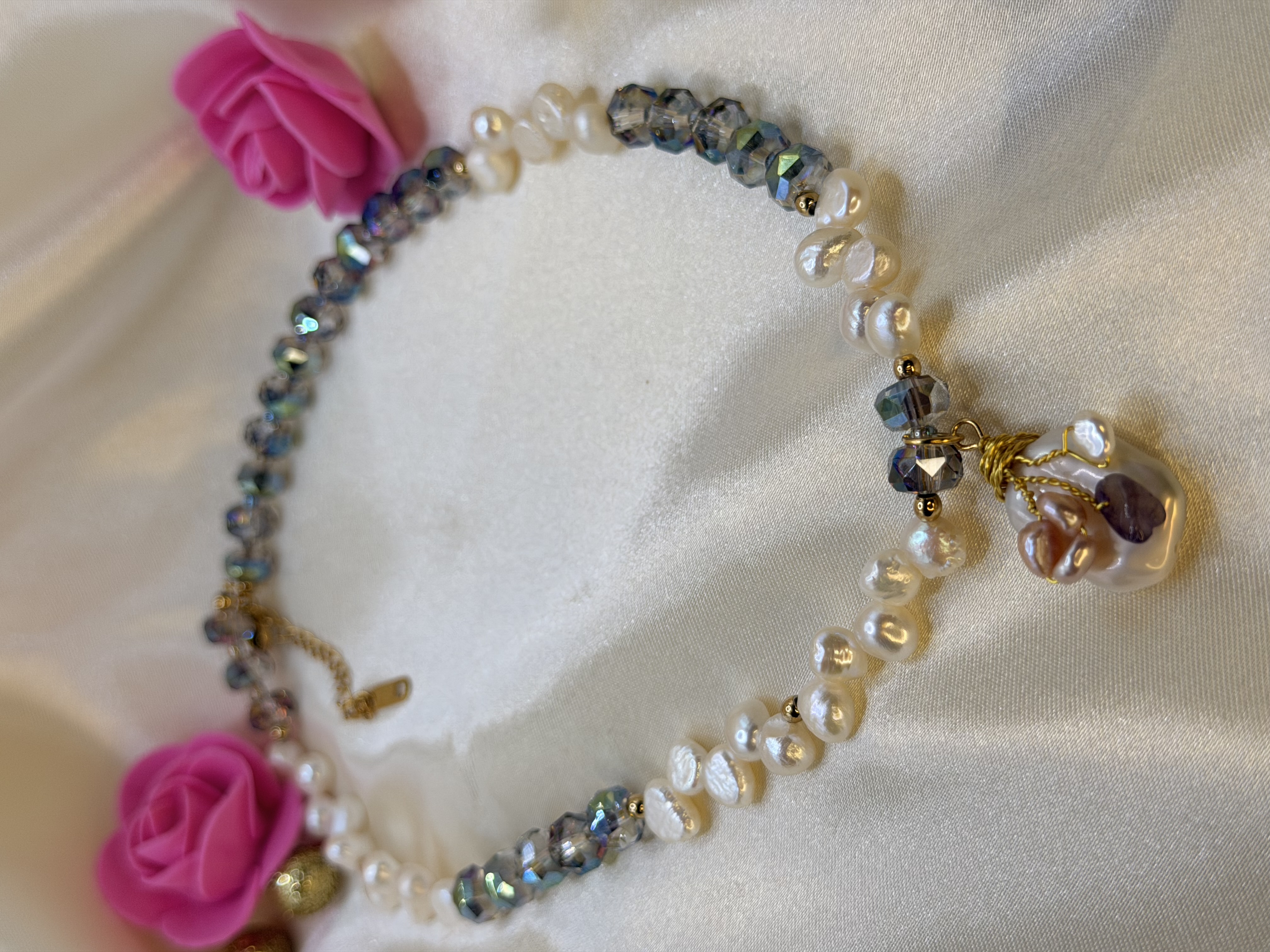 Collier perles naturelles Suzanne