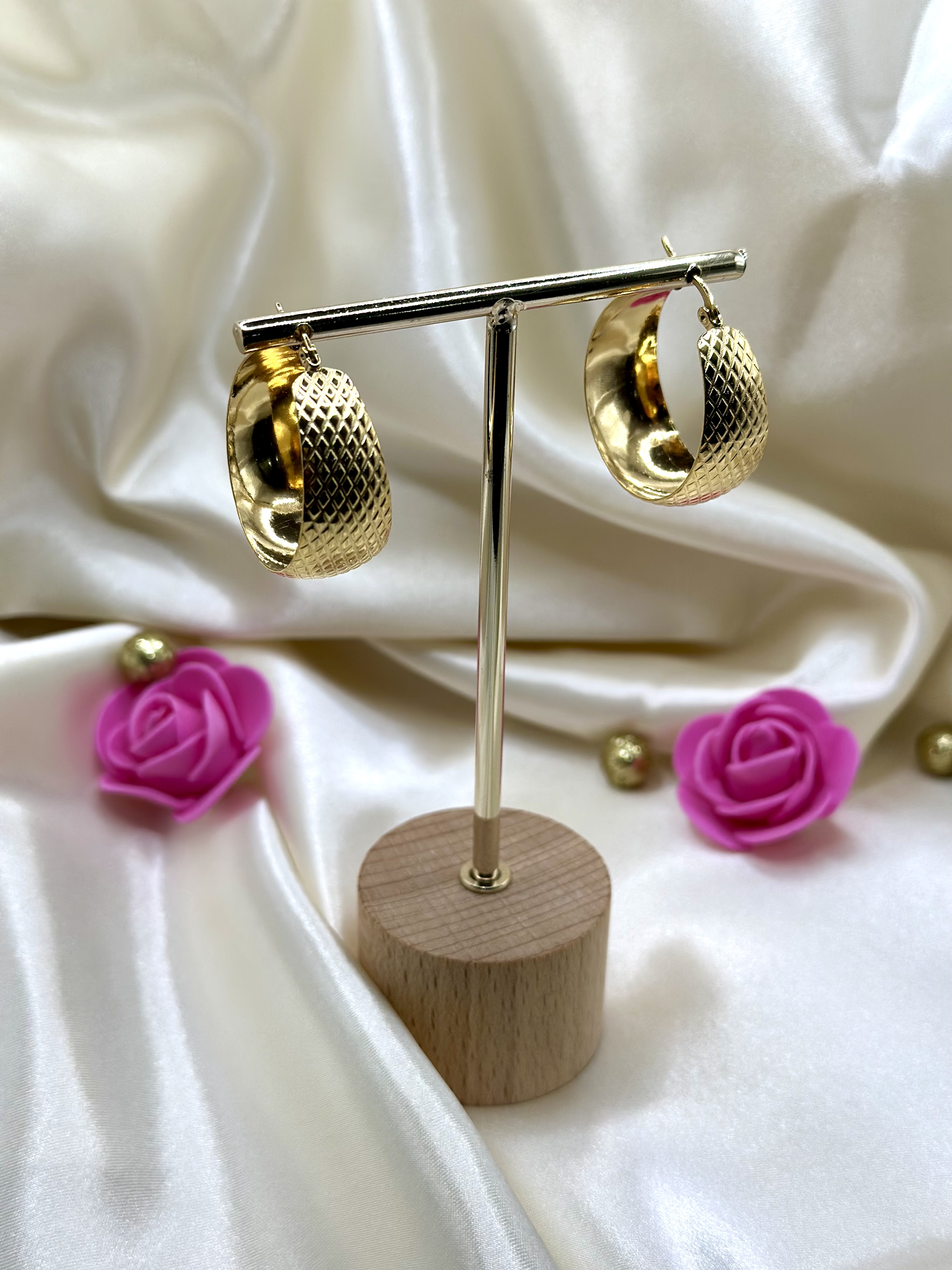 Boucle d’oreille créole Gina