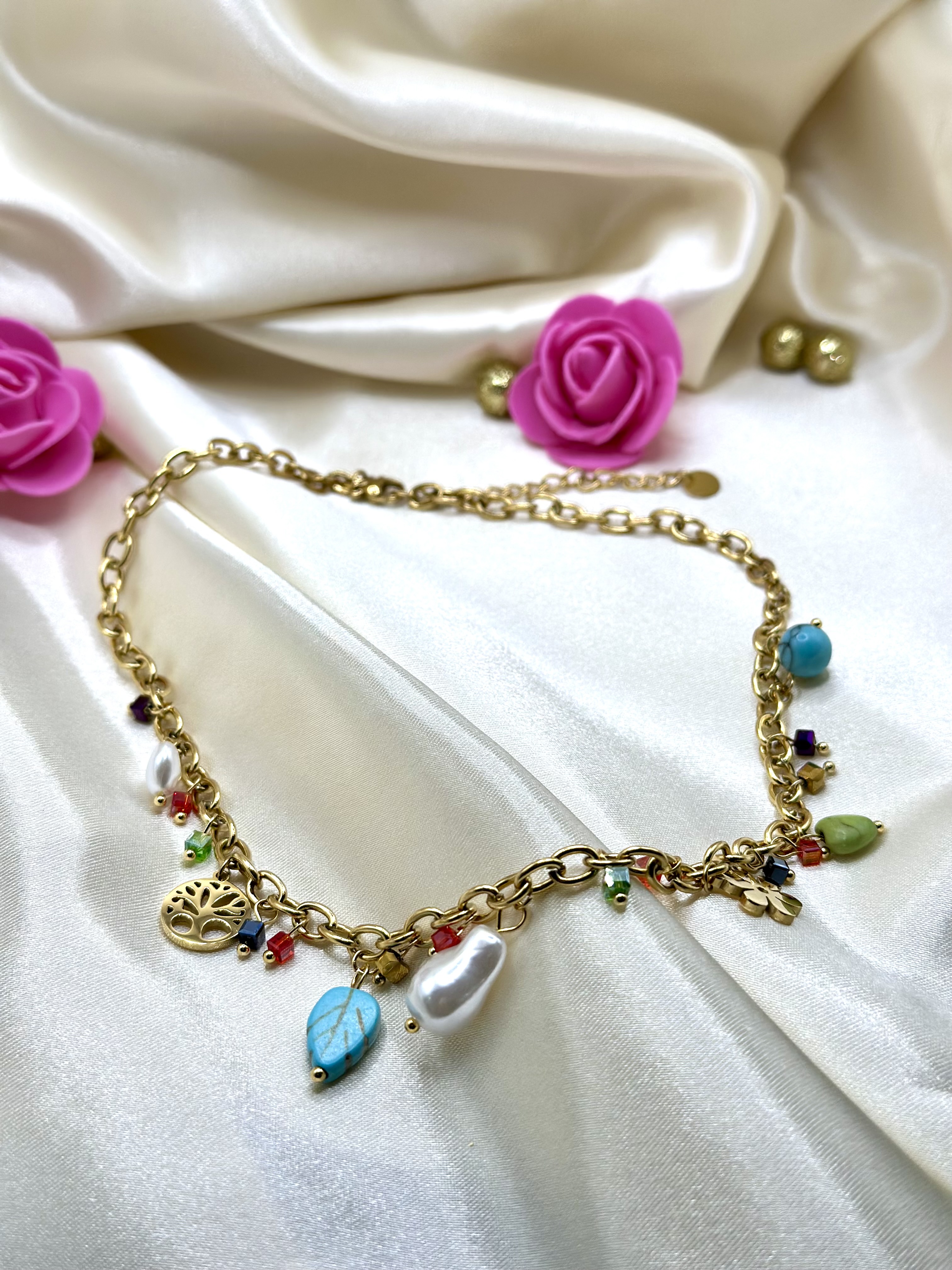 Collier blue sensation