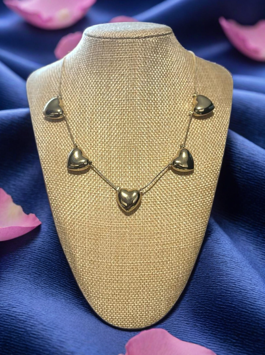 Collier cœur tendre