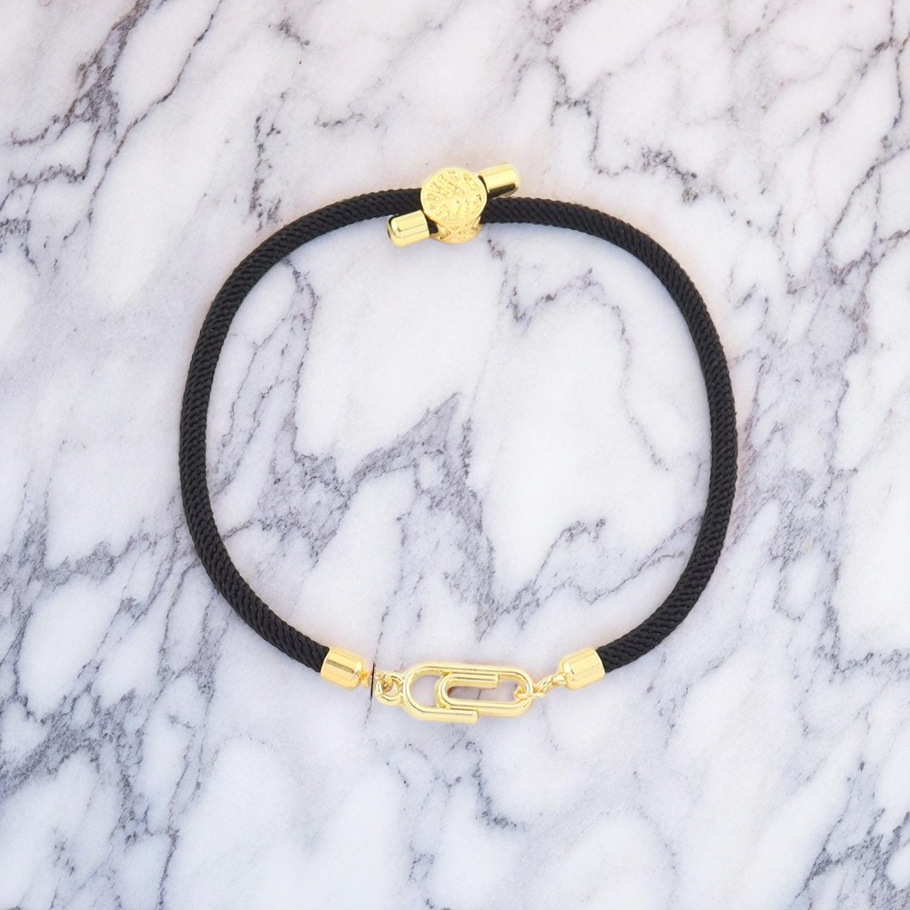 Bracelet nylon acier trombone 