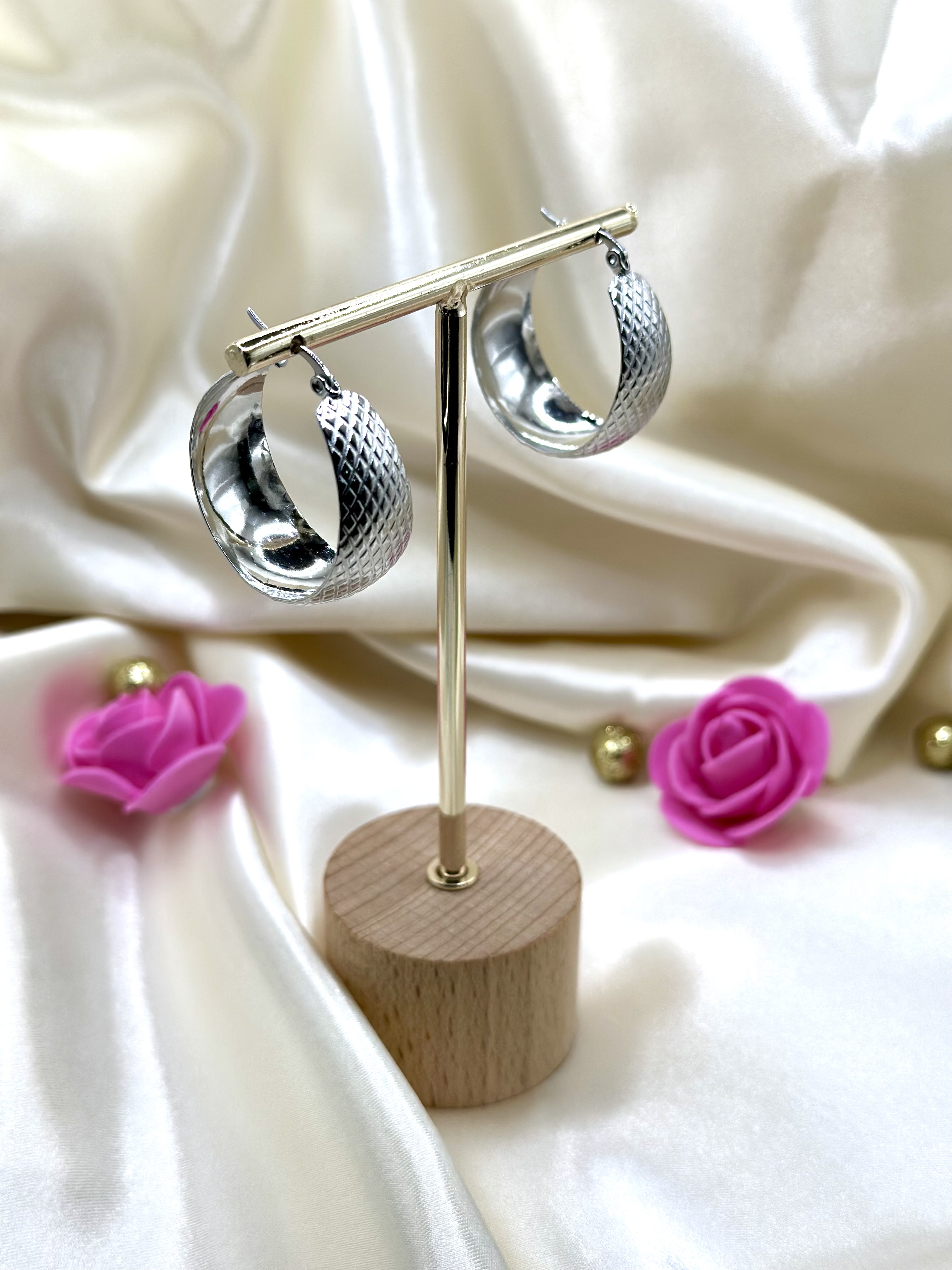 Boucle d’oreille créole Gina