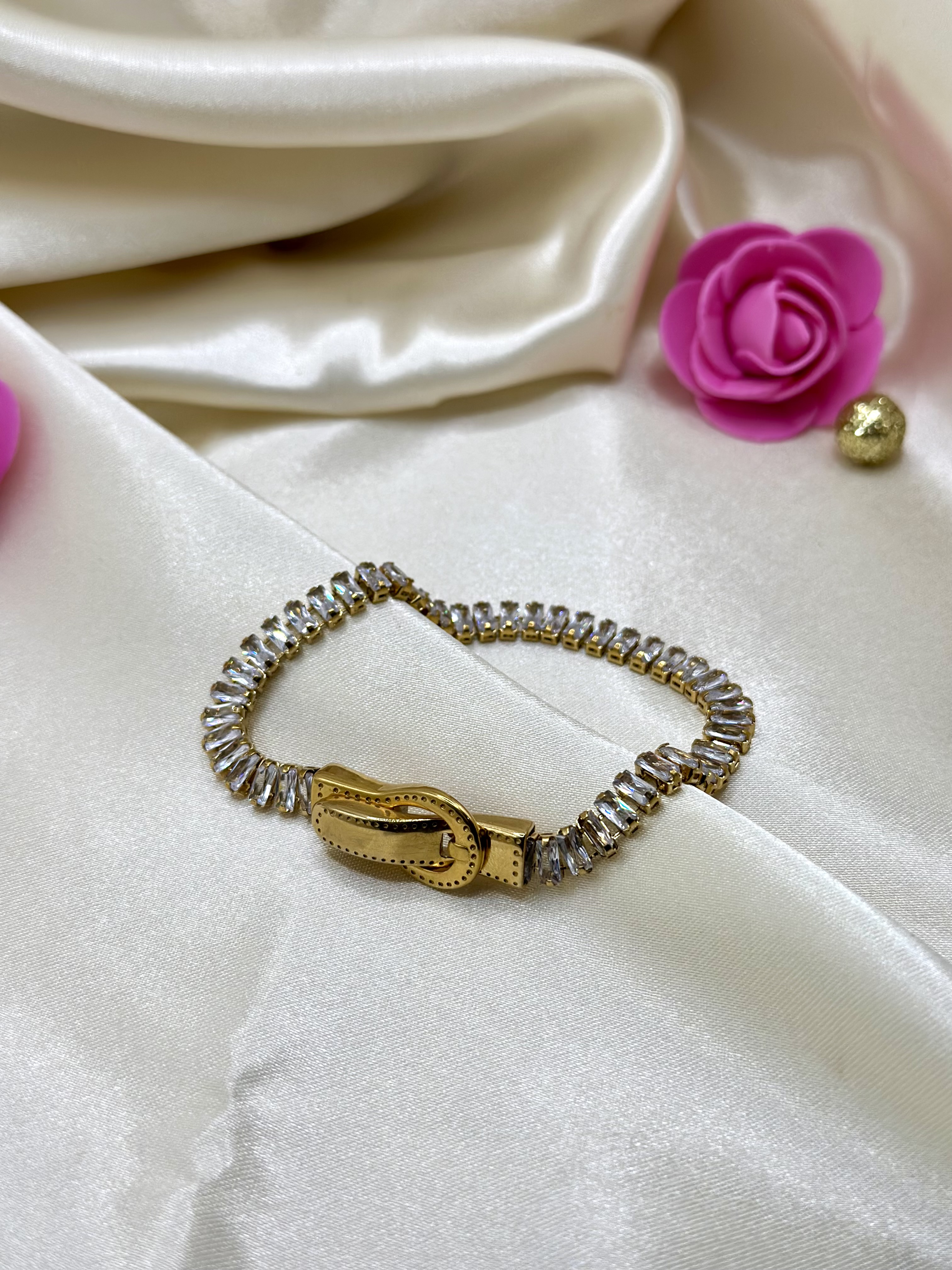 Bracelet élégant en strass