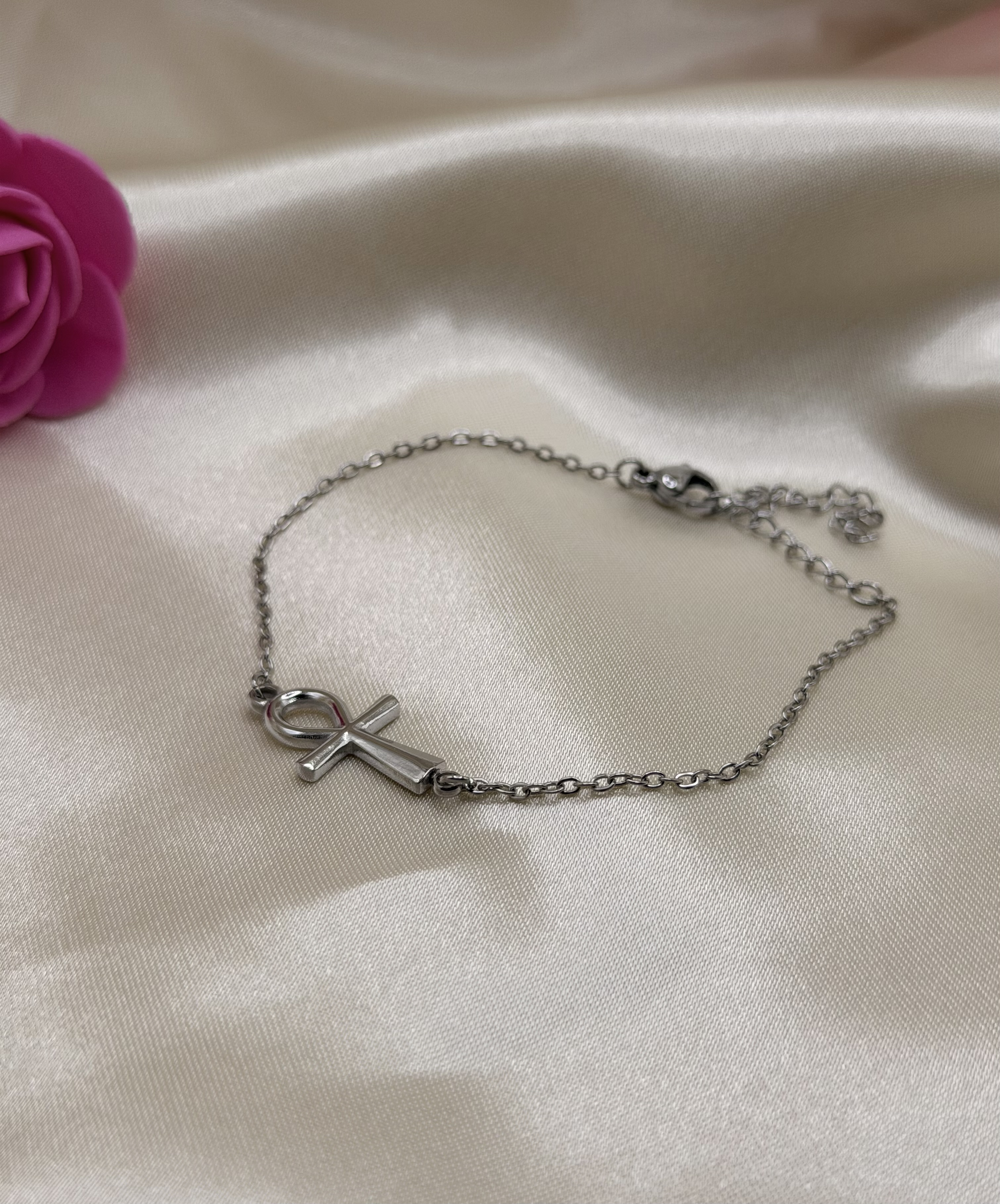 Bracelet croix ankh
