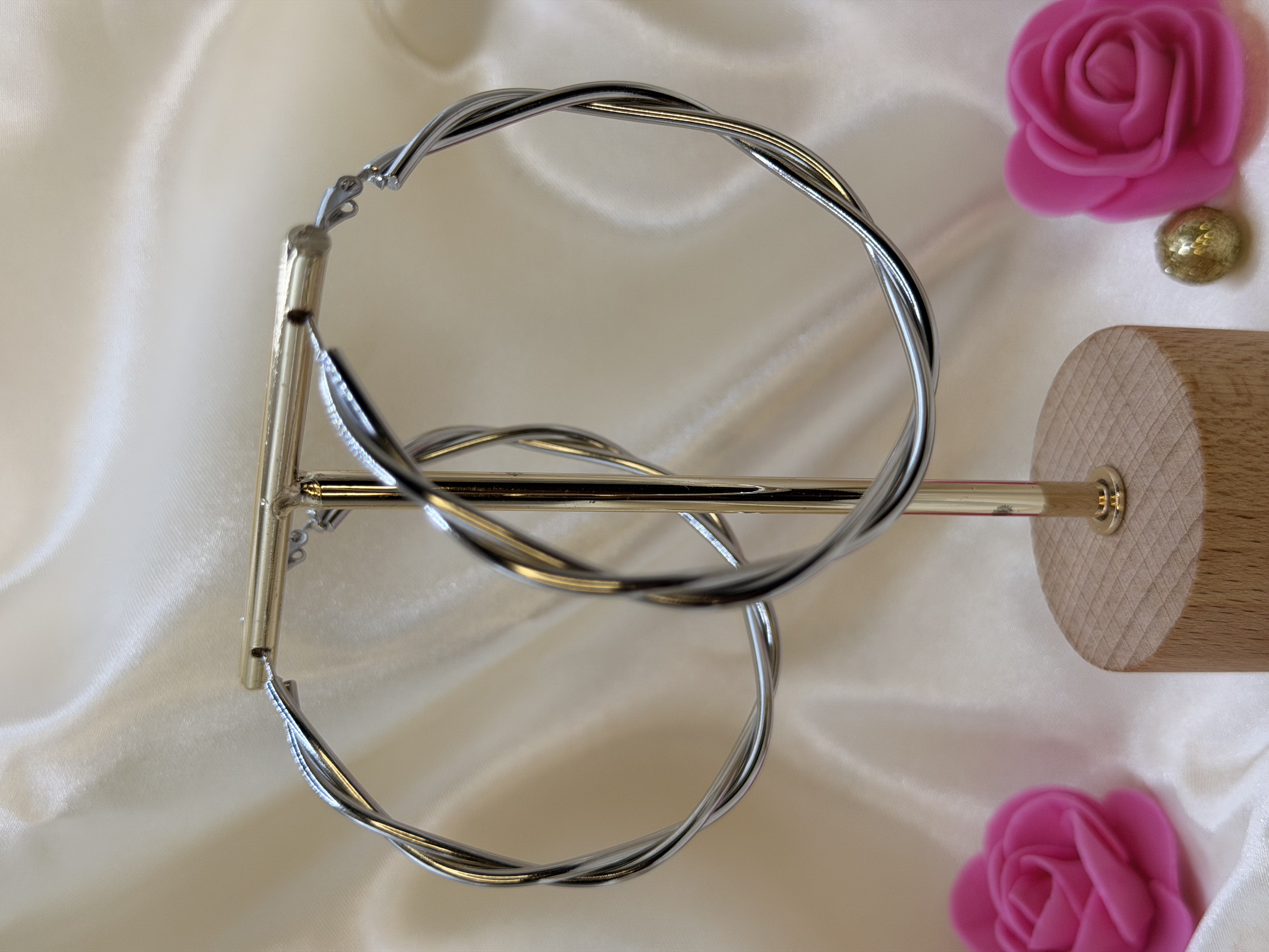 Créole torsadée Argenté