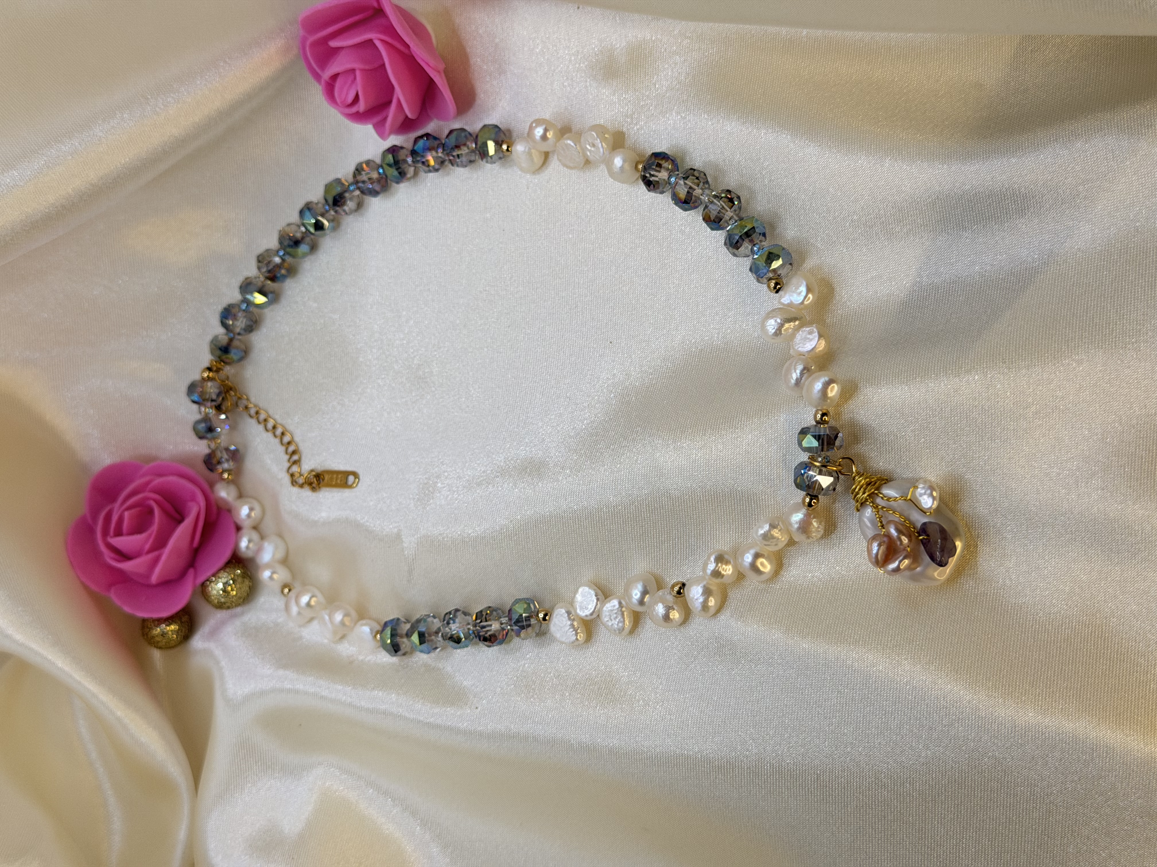 Collier perles naturelles Suzanne