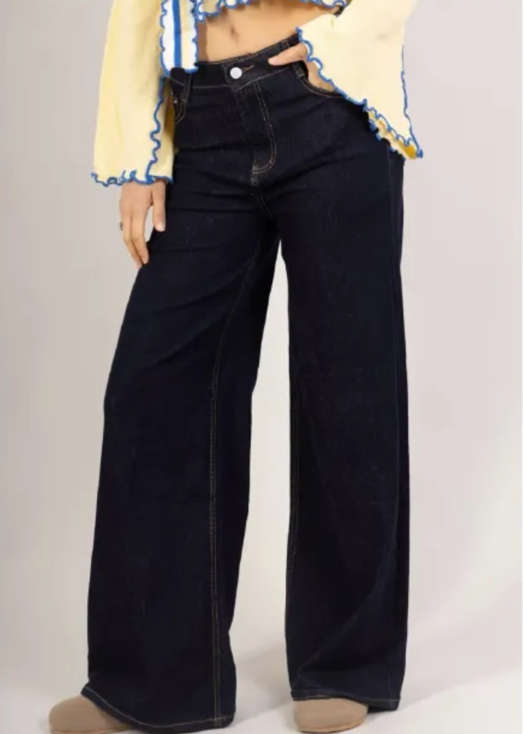 CALÇA WIDE LEG MOCHY