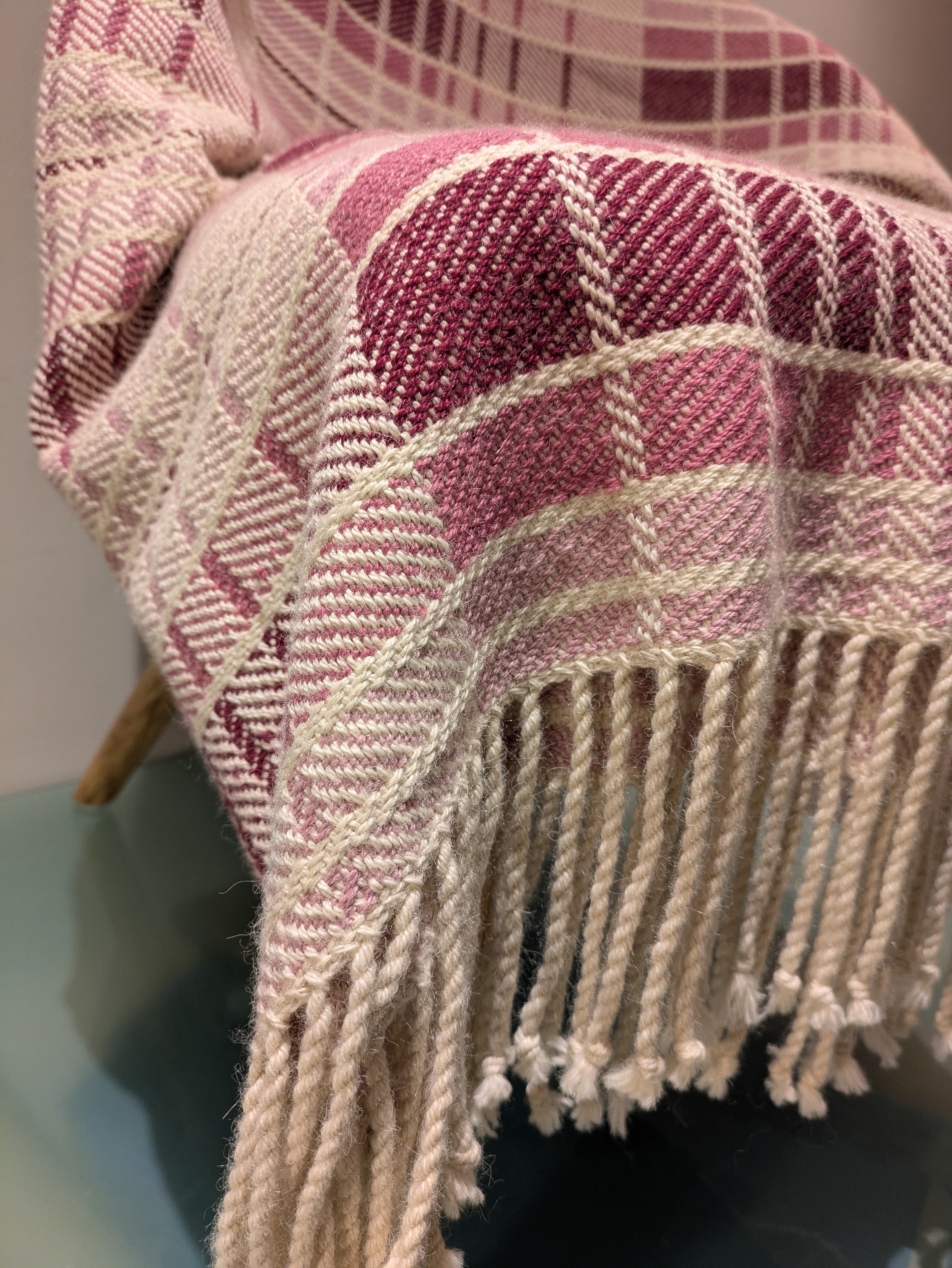 LIGNES D'HORIZON  - Plaid– Alpaga (134x156cm) 