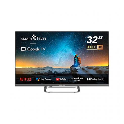 TELEVISIÓN LED SMART TECH FHD 32" 32FG01V GOOGLE TV
