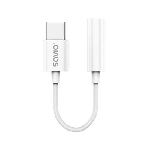 ADAPTADOR USB(C) - MINI JACK 3.5 MM SAVIO AK-52
