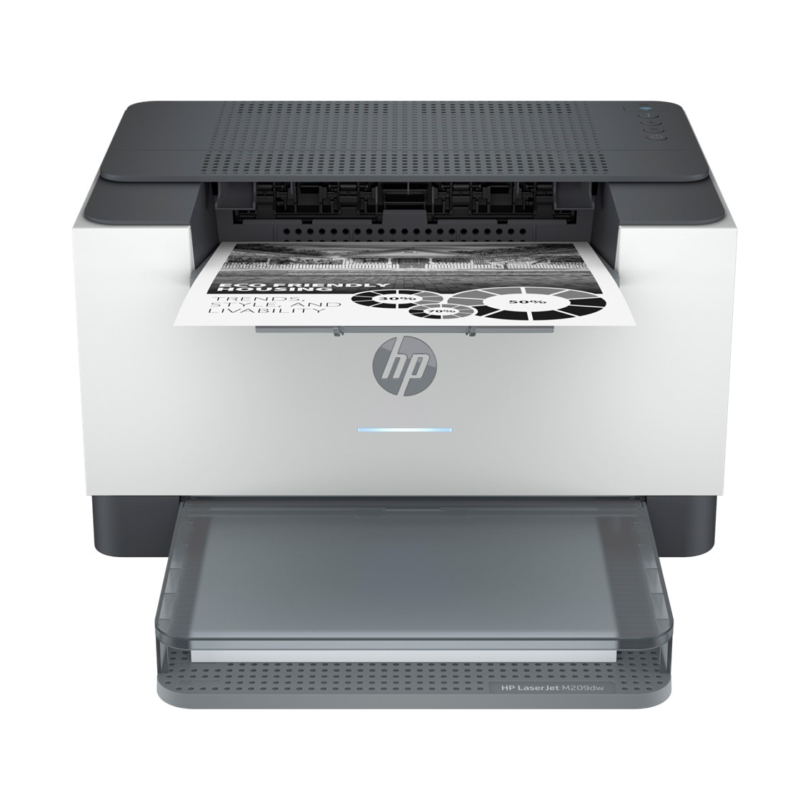 IMPRESORA HP LASER MONOCROMO LASERJET M209DW A4 29PPM 64MB USB RED WIFI BT DUPLEX