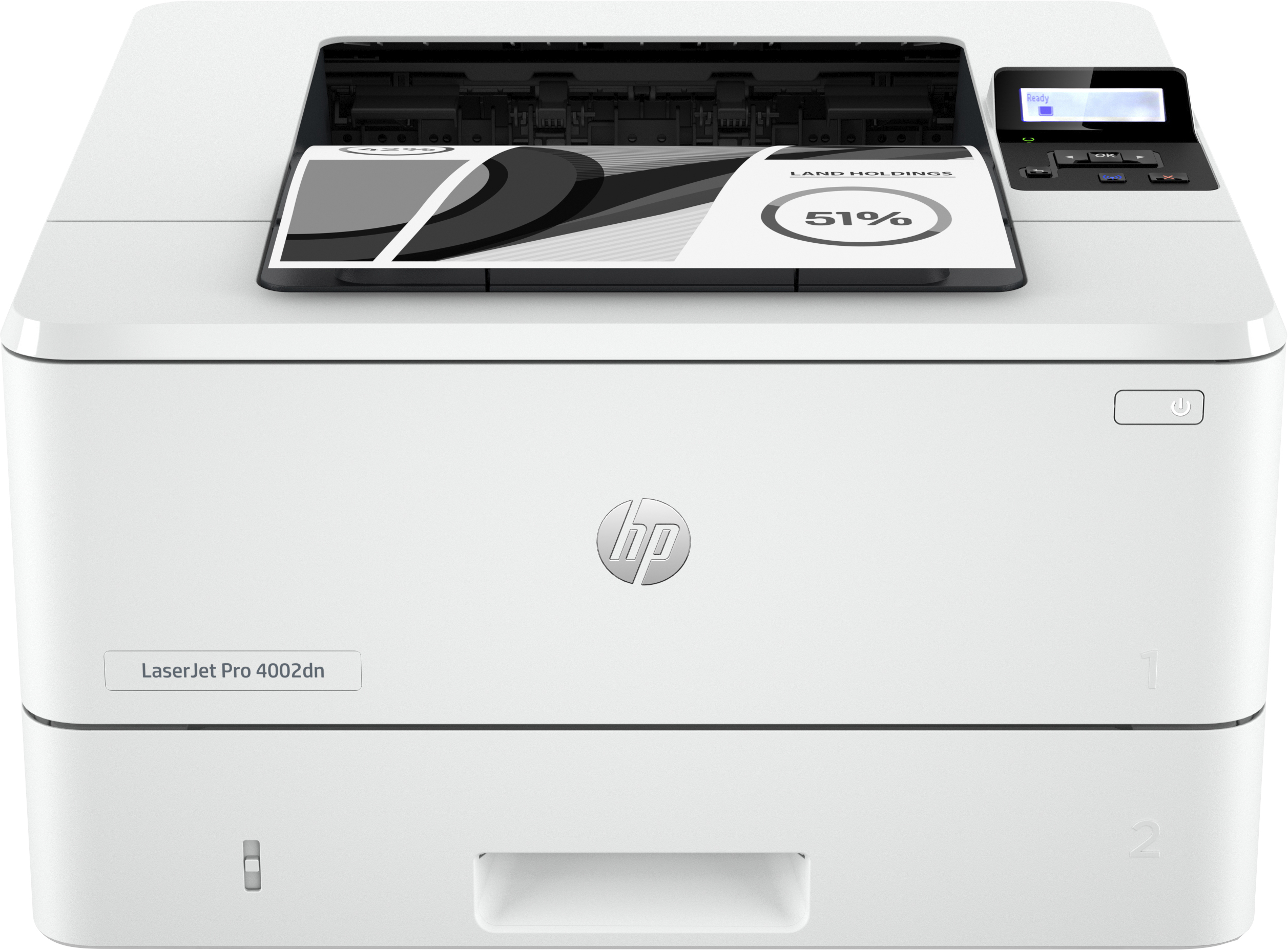 IMPRESORA HP LASER MONOCROMO LASERJET PRO 4002DN A4 40PPM RED DUPLEX