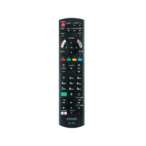 MANDO TV SAVIO RC-06 COMPATIBLE PANASONIC SMART TV