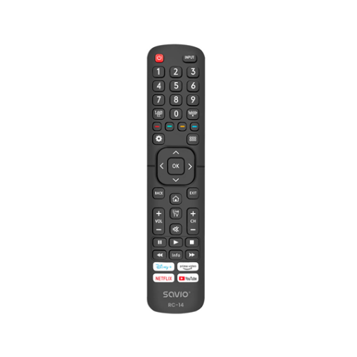 MANDO TV SAVIO RC-14 COMPATIBLE HISENSE SMART TV