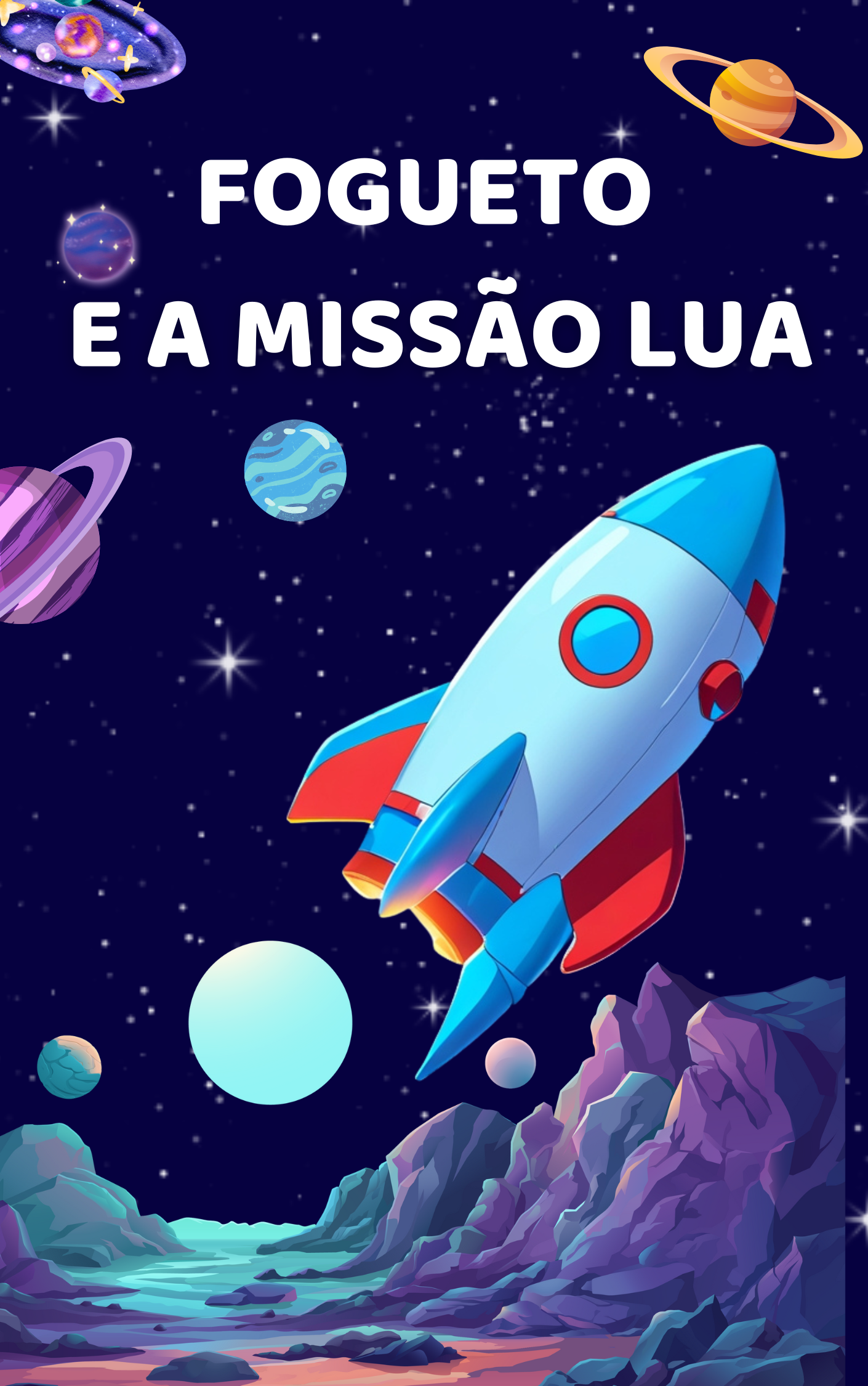 Fogueto e a missão Lua .