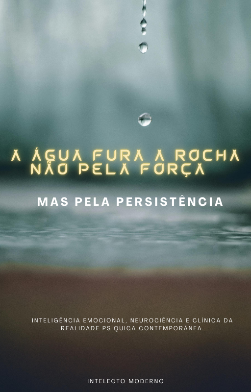 A ÁGUA FURA A ROCHA , NÃO PELA FORÇA , MAS PELA PERSISTÊNCIA .