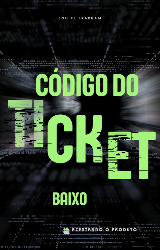 Código do Ticket Baixo