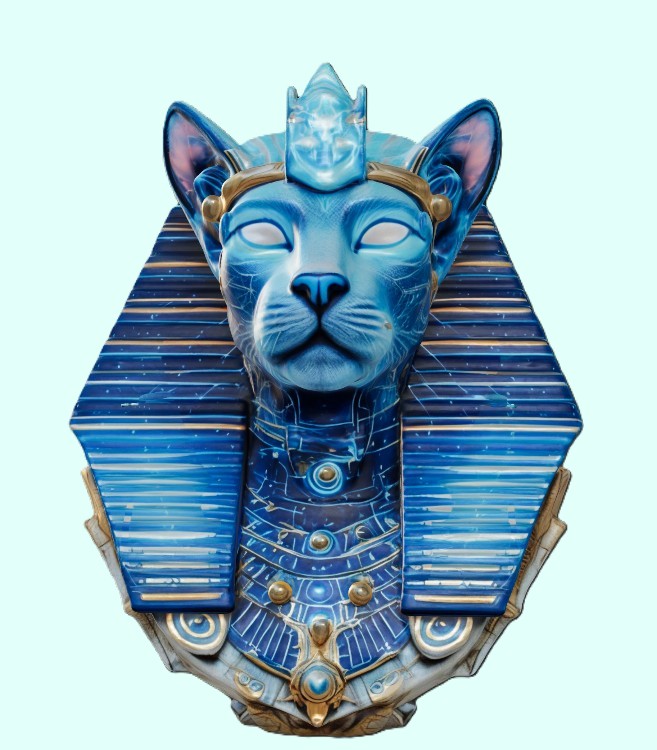 Egyptian Cat Sculpture