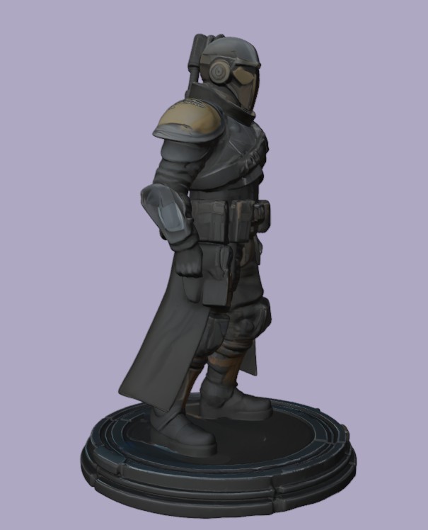 Galactic Bounty Hunter Figurine