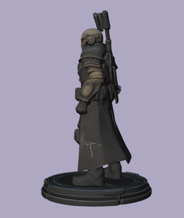 Galactic Bounty Hunter Figurine