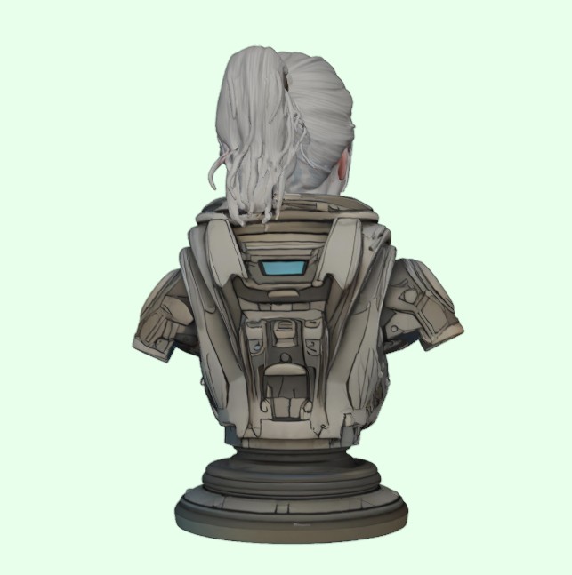 Galactic Explorer Female Bust