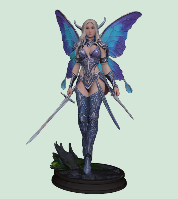 Fairy Warrior Figurine