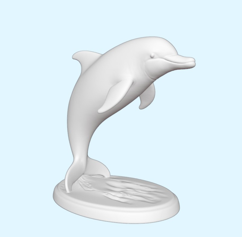 Realistic Dolphin