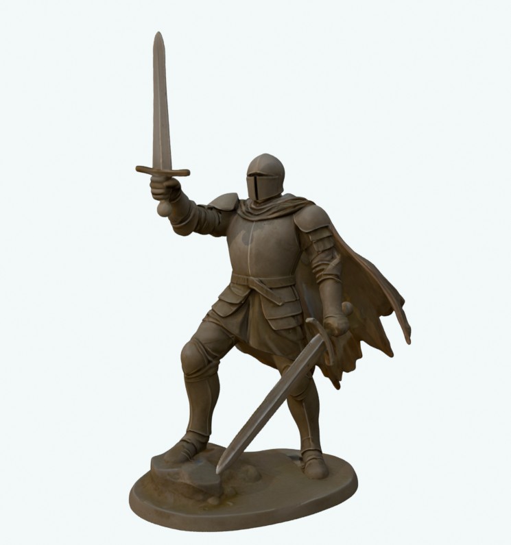 Knight With Two Swords