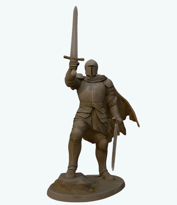 Knight With Two Swords