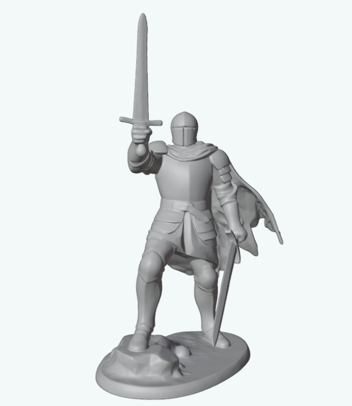 Knight With Two Swords