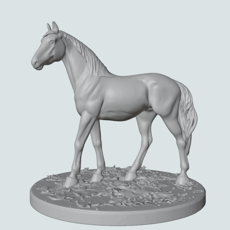 Majestic White Horse