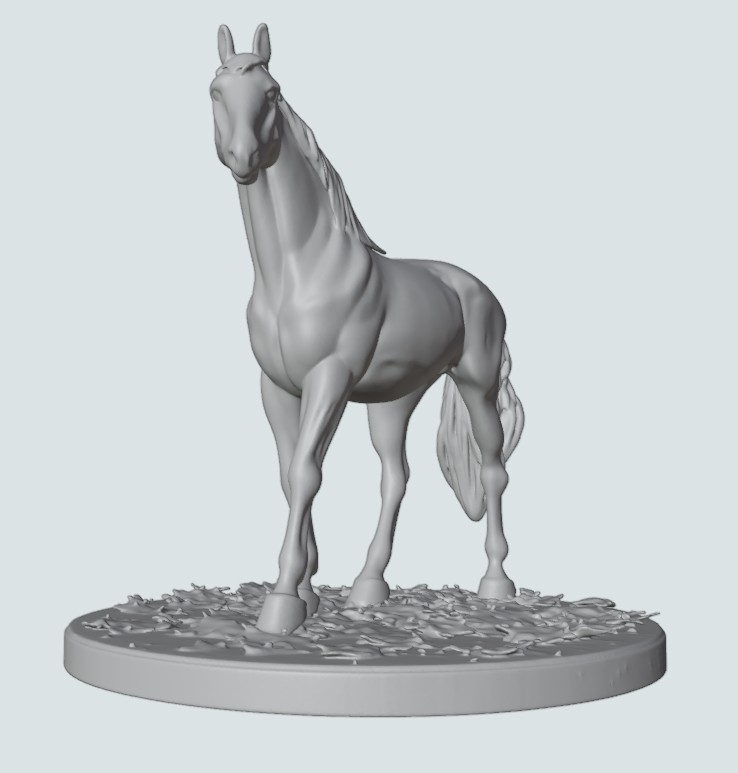 Majestic White Horse