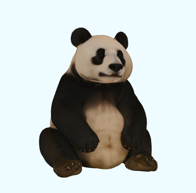 Sitting Panda