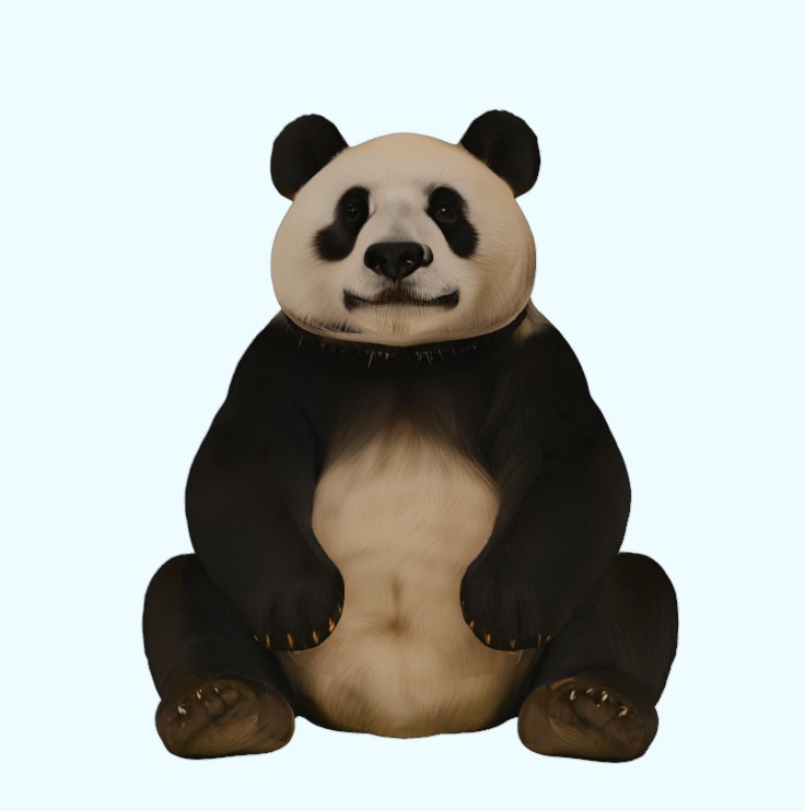 Sitting Panda