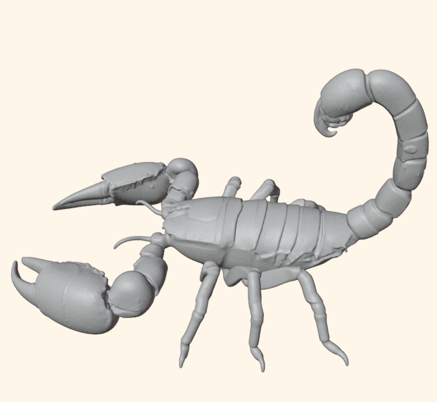 Realistic Scorpion