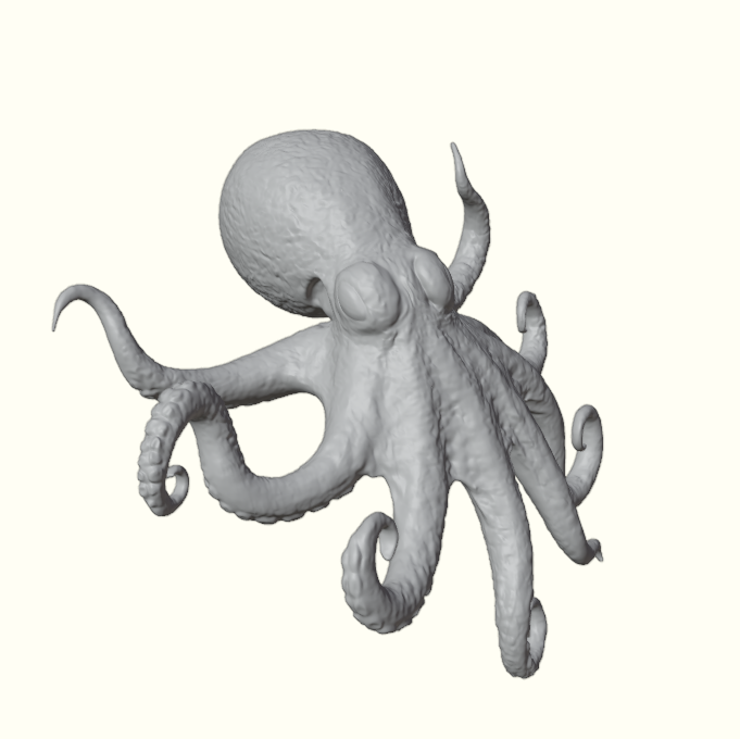 Curious Reef Octopus