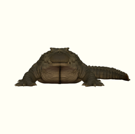 Crocodile Figurine