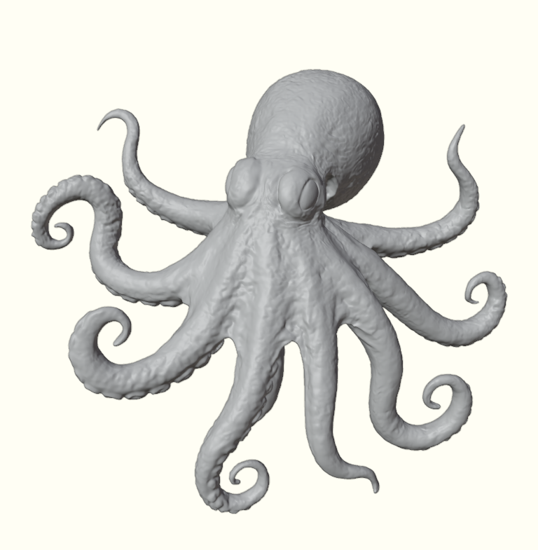 Curious Reef Octopus