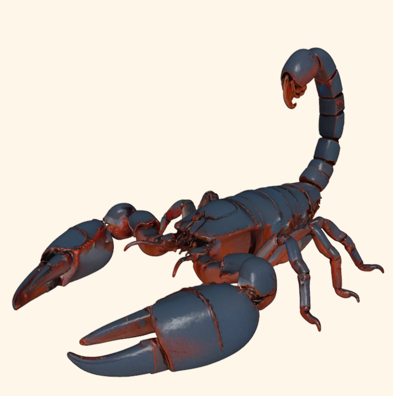 Realistic Scorpion