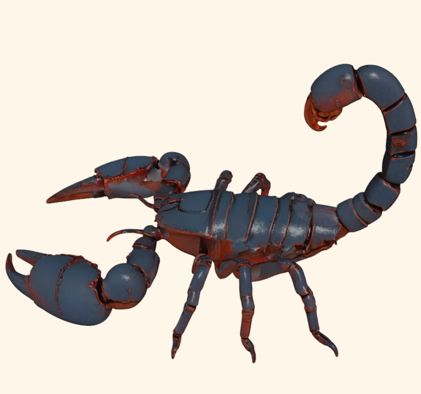 Realistic Scorpion