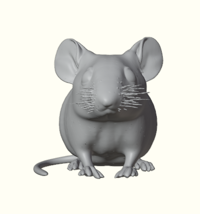 House Mouse Figurine