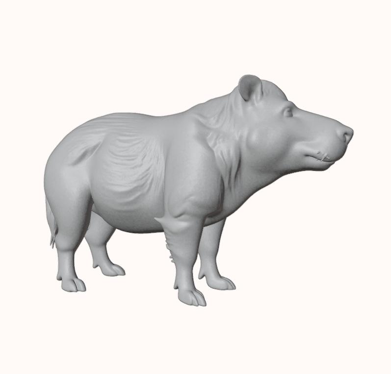Capybara Figurine