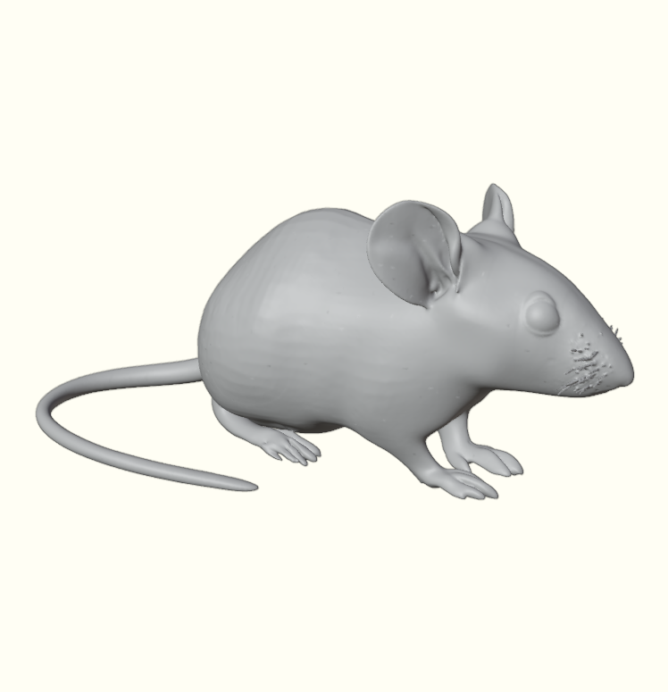 House Mouse Figurine