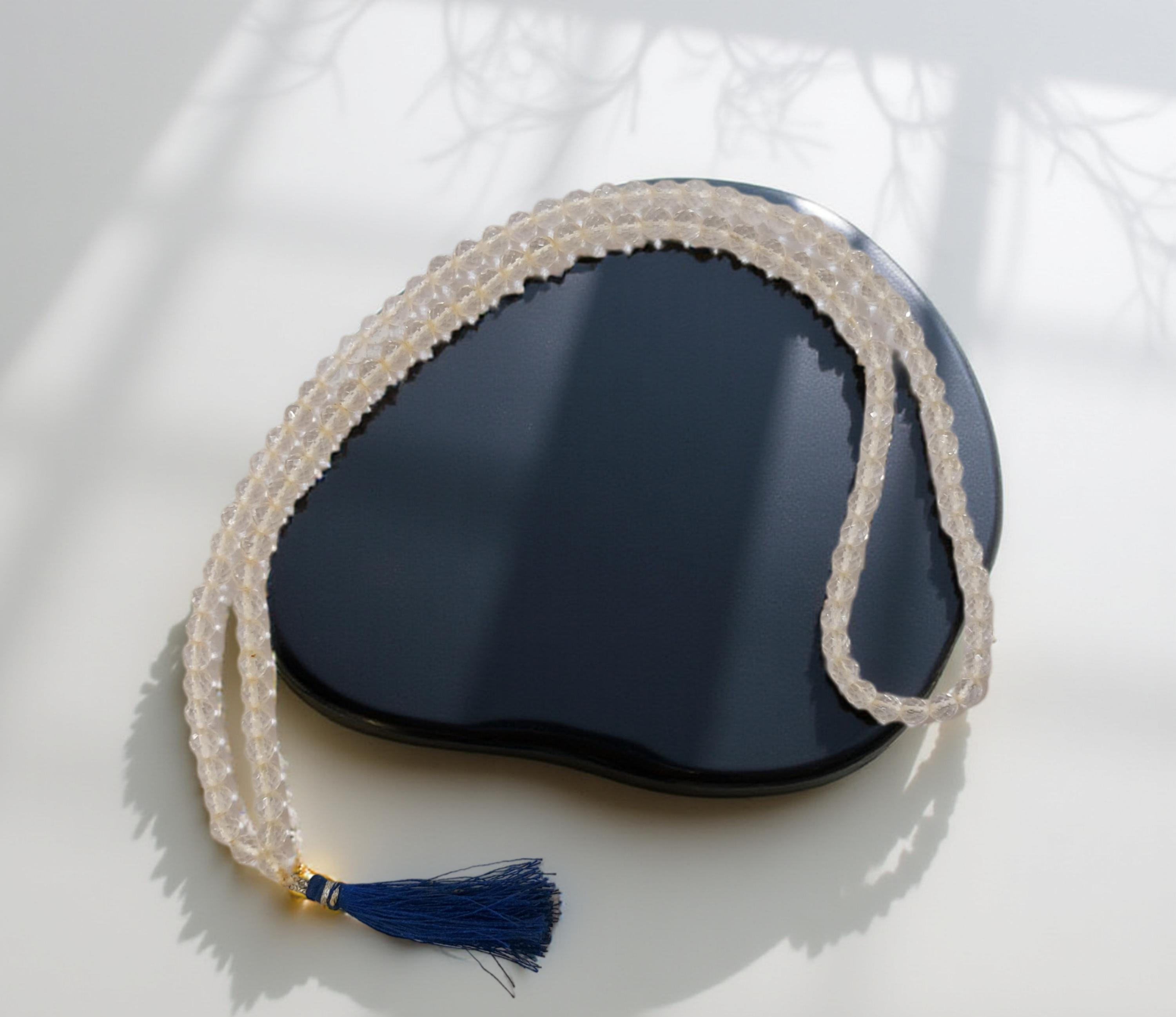 Sphatik crystal mala