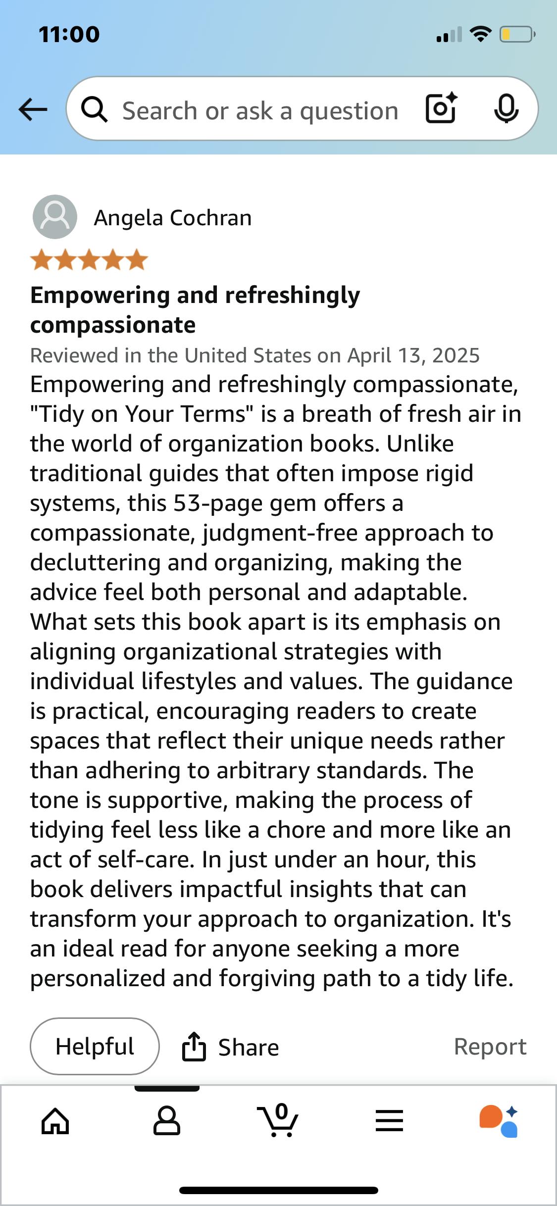 Tidy on Your Terms (PAPERBACK)