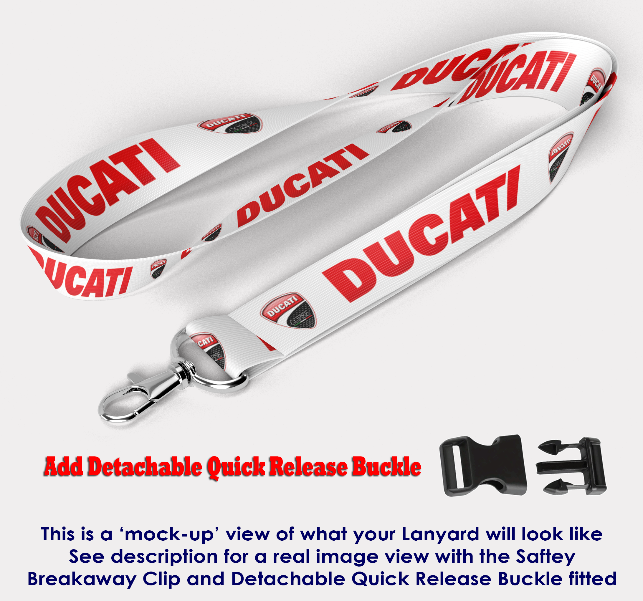 Ducati Corse Lanyard