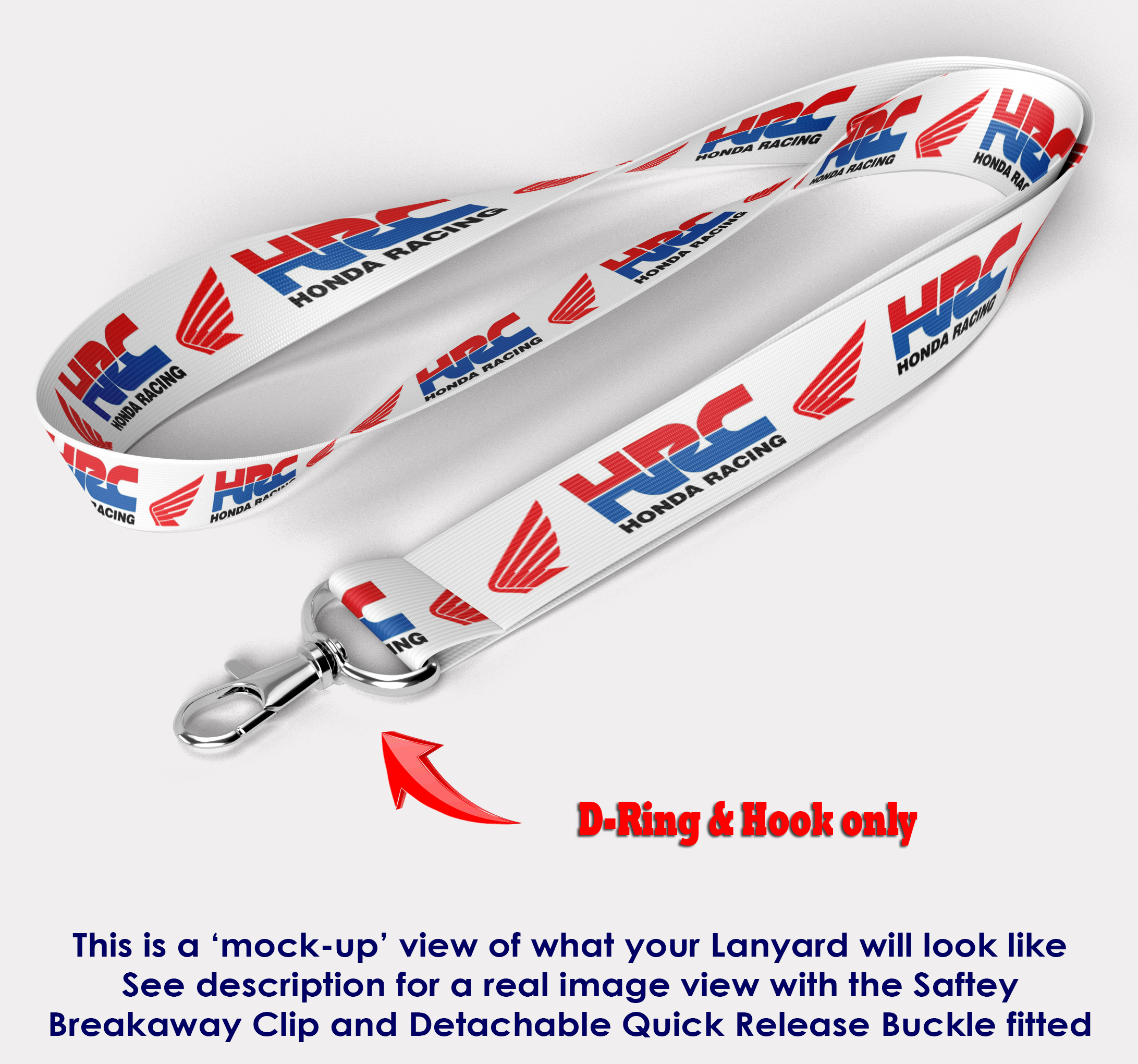 HRC Honda Racing Corporation Lanyard