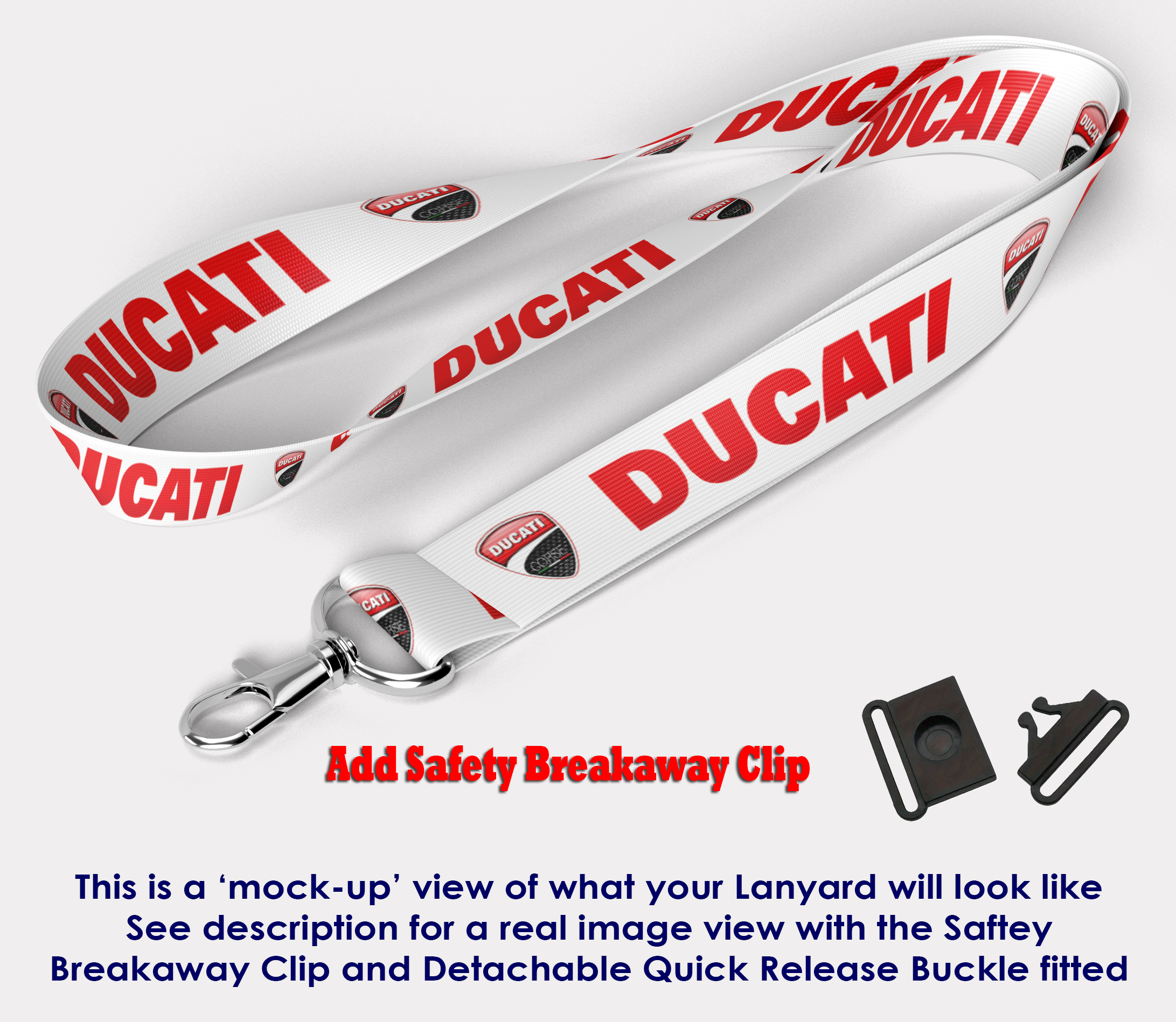 Ducati Corse Lanyard