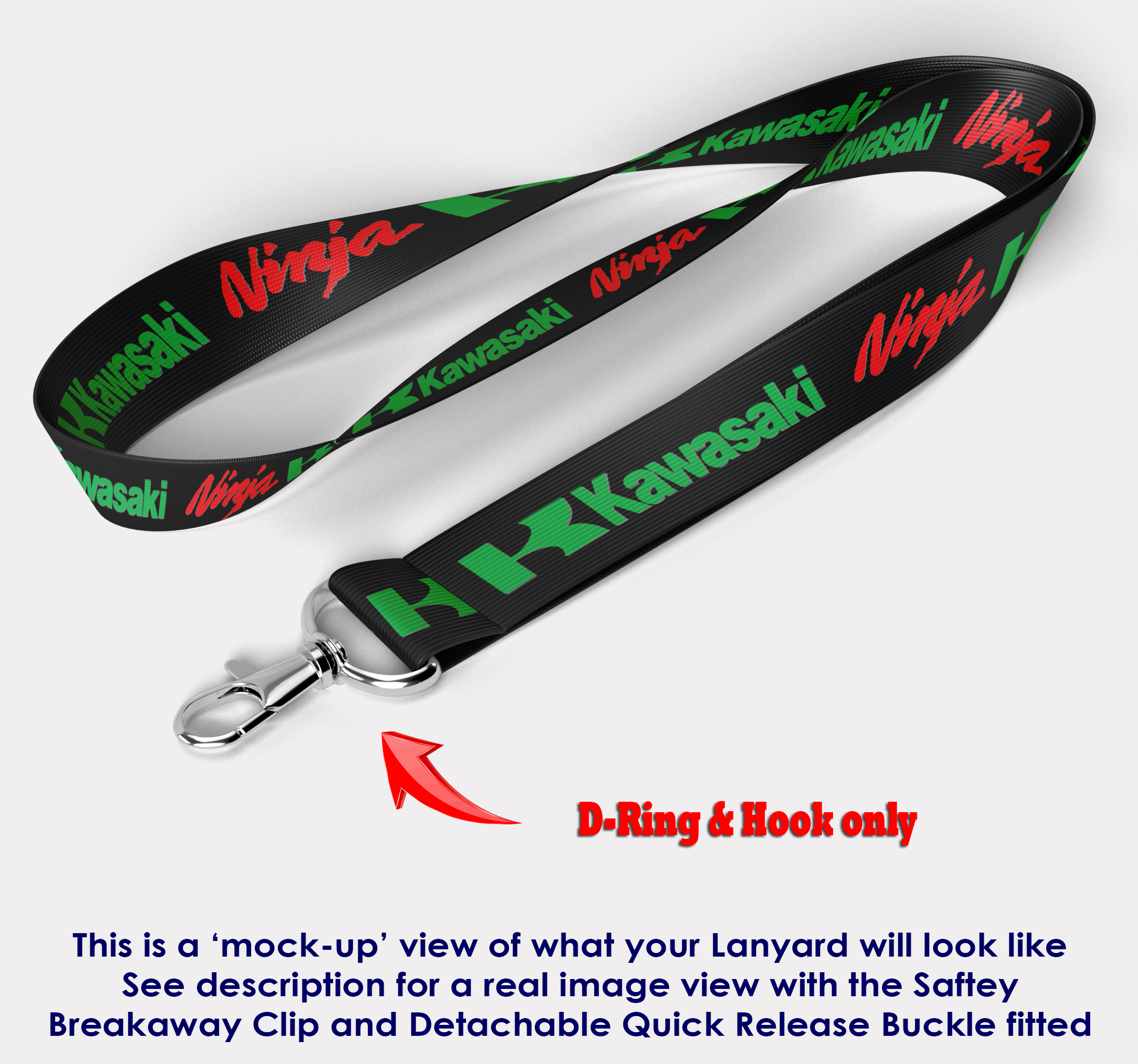 Kawasaki Ninja Lanyard